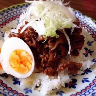 がっつりこってり豚丼☆